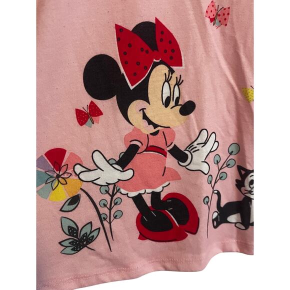 Disney Nightgown Minnie Mouse Size 3 Pink - Picture 3 of 7